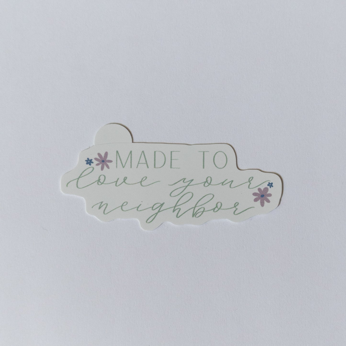 Love Your Neighbor Sticker